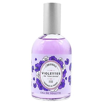 Berdoues Eau de Toilette Violettes de Toulouse, Fraîche et Délicate, Made in France, Parfum femme et homme, flacon vaporisateur 110ml - Publicité Berdoues Eau de Toilette Violettes de Toulouse, Fraîche et Délicate, Made in France, Parfum femme et homme, flacon vaporisateur 110ml - Publicité