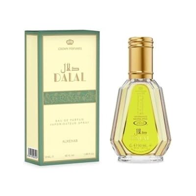 Al Rehab Business Square – Parfum Oriental DALAL 50 ml aux Notes Gourmandes de Caramel, Vanille et Fleur d’Oranger – Pour Femme & Homme – Fabriqué à Dubaï - Publicité Al Rehab Business Square – Parfum Oriental DALAL 50 ml aux Notes Gourmandes de Caramel, Vanille et Fleur d’Oranger – Pour Femme & Homme – Fabriqué à Dubaï - Publicité