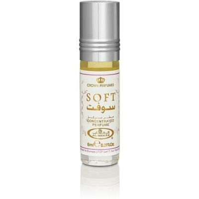 Al Rehab Soft 6ml Huile parfumée Misk Parfum pour HOMMES & FEMMES musc - Publicité Al Rehab Soft 6ml Huile parfumée Misk Parfum pour HOMMES & FEMMES musc - Publicité
