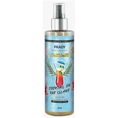 PRADY Body & Hair Shimmer Mist Cocktail on the Island Mixte 250ml Éclat Tropical et Fraîcheur - Publicité PRADY Body & Hair Shimmer Mist Cocktail on the Island Mixte 250ml Éclat Tropical et Fraîcheur - Publicité