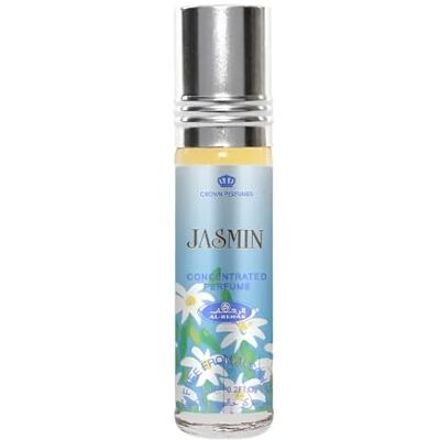 Al Rehab Parfum JASMIN 6 ml Sans Alcool Jasmin Floral Musqué – Musc Huile de Parfum Orientale pour Femme et Homme - Publicité Al Rehab Parfum JASMIN 6 ml Sans Alcool Jasmin Floral Musqué – Musc Huile de Parfum Orientale pour Femme et Homme - Publicité
