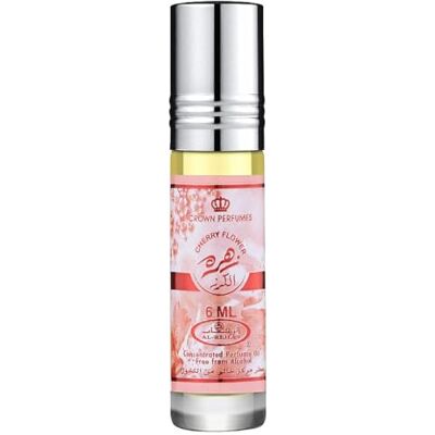 Al Rehab Huile Parfumée CHERRY FLOWER Cerise Fleur 6 ml Floral Frais Sans Alcool – Huile de Parfum Musc Oriental pour Femme et Homme - Publicité Al Rehab Huile Parfumée CHERRY FLOWER Cerise Fleur 6 ml Floral Frais Sans Alcool – Huile de Parfum Musc Oriental pour Femme et Homme - Publicité