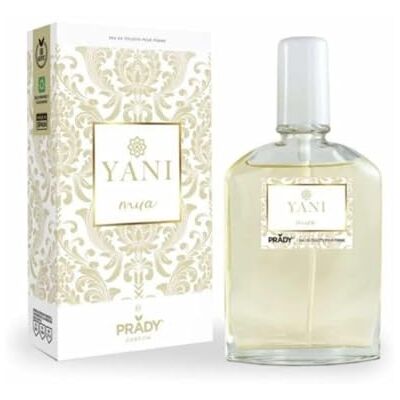 PRADY Yani Mua Eau de Toilette 90 ml Parfum pour femme inspiré de la parfumerie arabe moderne Parfum doux, floral et enveloppant Parfum durable, idéal pour un usage quotidien ou spécial - Publicité PRADY Yani Mua Eau de Toilette 90 ml Parfum pour femme inspiré de la parfumerie arabe moderne Parfum doux, floral et enveloppant Parfum durable, idéal pour un usage quotidien ou spécial - Publicité