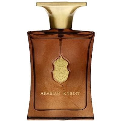Arabian Oud ARABIAN KNIGHT 100 ml Eau de Parfum pour Lui Bergamote, fèves Tonka, Musc Senteur fraîche et florale. Publicité Arabian Oud ARABIAN KNIGHT 100 ml Eau de Parfum pour Lui Bergamote, fèves Tonka, Musc Senteur fraîche et florale. Publicité