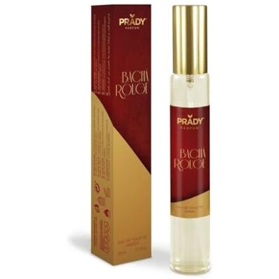 PRADY Eau de Toilette Bacha Rouge 33 ML Parfum intense et élégant pour une touche de sophistication affirmée. Publicité PRADY Eau de Toilette Bacha Rouge 33 ML Parfum intense et élégant pour une touche de sophistication affirmée. Publicité