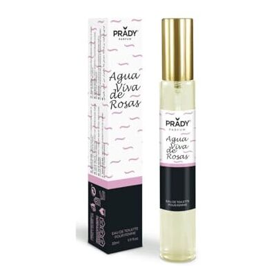 PRADY Eau de Toilette Agua Viva Femme 33 ml Fraîcheur et vitalité en miniature. Publicité PRADY Eau de Toilette Agua Viva Femme 33 ml Fraîcheur et vitalité en miniature. Publicité