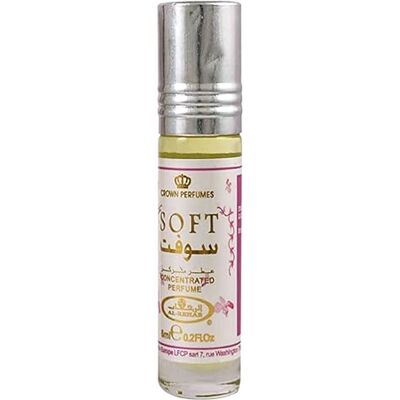 Al Rehab Pack de 6 Parfums Huile Parfumée Douce SOFT 6 ml Sans Alcool – Musc Parfum Oriental pour Femme et Homme - Publicité Al Rehab Pack de 6 Parfums Huile Parfumée Douce SOFT 6 ml Sans Alcool – Musc Parfum Oriental pour Femme et Homme - Publicité
