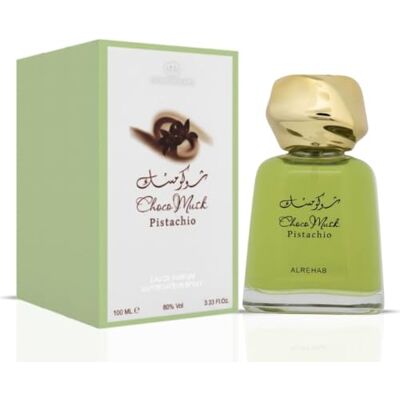 Al Rehab Choco Musk for Unisex 3.4 Ounce Eau de Parfum Spray (Pistachio) - Publicité Al Rehab Choco Musk for Unisex 3.4 Ounce Eau de Parfum Spray (Pistachio) - Publicité