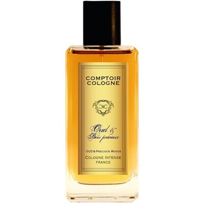 Comptoir Cologne Eau de Cologne Homme Oud & Bois Précieux Oud Bois Ambrés Notes Boisées – Sillage Intense & Raffiné 100 ML Fabriqué en France - Publicité Comptoir Cologne Eau de Cologne Homme Oud & Bois Précieux Oud Bois Ambrés Notes Boisées – Sillage Intense & Raffiné 100 ML Fabriqué en France - Publicité