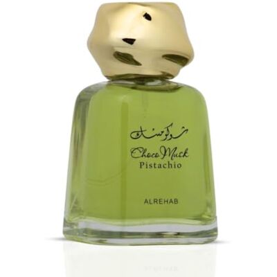 Al Rehab Choco Musk for Unisex 3.4 Ounce Eau de Parfum Spray (Pistachio) - Publicité Al Rehab Choco Musk for Unisex 3.4 Ounce Eau de Parfum Spray (Pistachio) - Publicité
