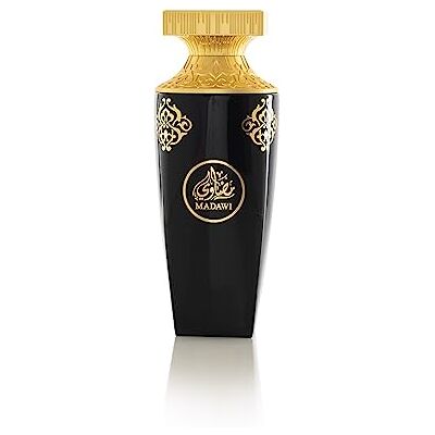 Arabian Oud MADAWI 50 ml Eau de Parfum Unisex Ananas, Fleur d'oranger, Patchouli et Musc Parfum fruité, floral et oriental. Publicité Arabian Oud MADAWI 50 ml Eau de Parfum Unisex Ananas, Fleur d'oranger, Patchouli et Musc Parfum fruité, floral et oriental. Publicité