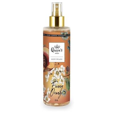 PRADY Body Splash Funny Orange Unisex 250ml Énergie Vitamine - Publicité PRADY Body Splash Funny Orange Unisex 250ml Énergie Vitamine - Publicité