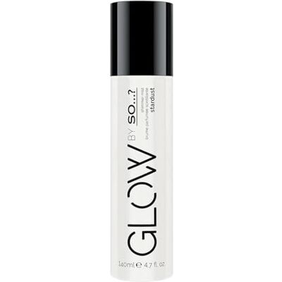 So...? Glow By So…? Stardust Brume Parfumée, Brume Corporelle Scintillante Illuminatrice pour Femme 140ml - Publicité So...? Glow By So…? Stardust Brume Parfumée, Brume Corporelle Scintillante Illuminatrice pour Femme 140ml - Publicité