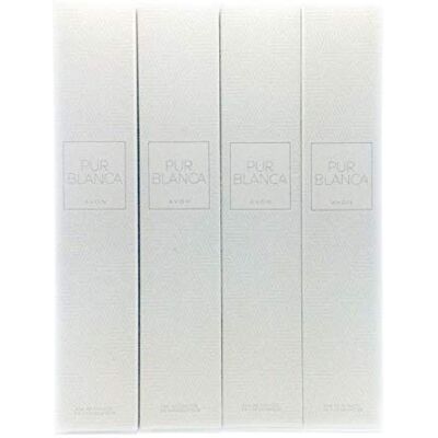 Avon 4 x Pur Blanca Eau de Toilette Pour Femme 50ml (Lot de 4 pièces) - Publicité Avon 4 x Pur Blanca Eau de Toilette Pour Femme 50ml (Lot de 4 pièces) - Publicité