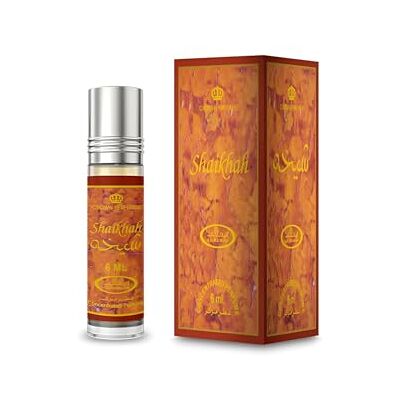 Al Rehab Parfum Oriental Musc SHAIKHAH 6 ml Notes de Bergamote Fleurs Sauvages Bois de Santal – Huile Parfumée Homme Femme Sans Alcool - Publicité Al Rehab Parfum Oriental Musc SHAIKHAH 6 ml Notes de Bergamote Fleurs Sauvages Bois de Santal – Huile Parfumée Homme Femme Sans Alcool - Publicité