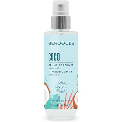 Berdoues Brume parfumée hydratante Coco 200ml - Publicité Berdoues Brume parfumée hydratante Coco 200ml - Publicité