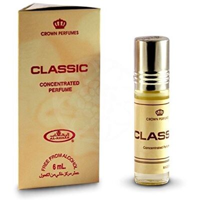 Al Rehab Huile Parfumée CLASSIC 6 ml Sans Alcool Floral Frais Sucré – Huile de Parfum Musc Oriental pour Femme et Homme - Publicité Al Rehab Huile Parfumée CLASSIC 6 ml Sans Alcool Floral Frais Sucré – Huile de Parfum Musc Oriental pour Femme et Homme - Publicité