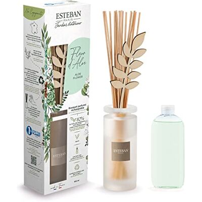 Esteban BOUQUET PARFUMÉ FLEUR D'ALOE 100 ML PARIS PARFUMS - Publicité Esteban BOUQUET PARFUMÉ FLEUR D'ALOE 100 ML PARIS PARFUMS - Publicité