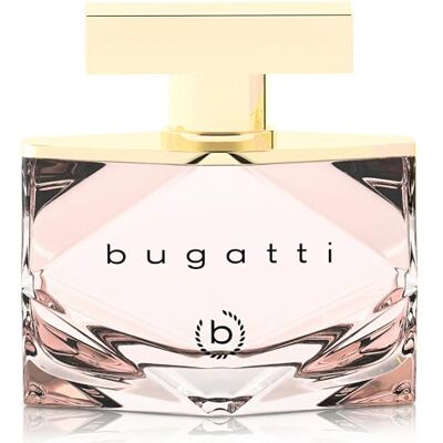 Bugatti Bellissima Parfum rose pour femme 60 ml I Eau de parfum sensuelle féminine avec une élégante bouteille dans une élégante combinaison de pêche, rose, vanille et musc I Doux parfum floral Vapeur - Publicité Bugatti Bellissima Parfum rose pour femme 60 ml I Eau de parfum sensuelle féminine avec une élégante bouteille dans une élégante combinaison de pêche, rose, vanille et musc I Doux parfum floral Vapeur - Publicité