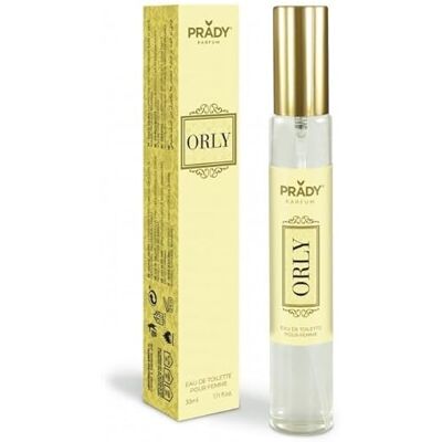PRADY Eau de Toilette Orly 33 ML Parfum élégant et raffiné pour une présence sophistiquée. Publicité PRADY Eau de Toilette Orly 33 ML Parfum élégant et raffiné pour une présence sophistiquée. Publicité