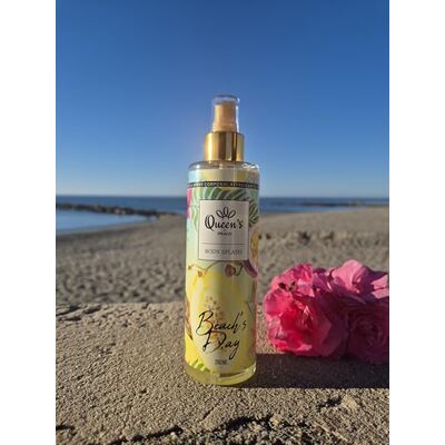 Prady Queen's Parfum de Plage 250ml - Body Splash - Publicité Prady Queen's Parfum de Plage 250ml - Body Splash - Publicité
