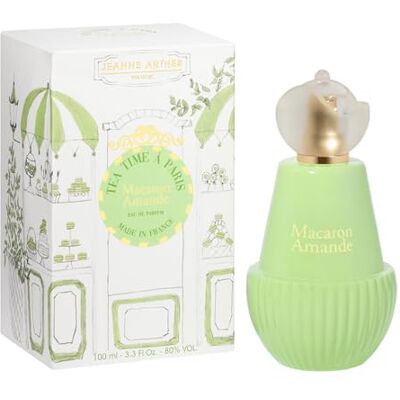 Jeanne Arthes Eau de Parfum Femme French Way Of Life Tea Time à Paris Macaron Amande Fruité & Floral Amande et Fleur d’Oranger Fabriqué en France à Grasse Cadeau femme 100 ml - Publicité Jeanne Arthes Eau de Parfum Femme French Way Of Life Tea Time à Paris Macaron Amande Fruité & Floral Amande et Fleur d’Oranger Fabriqué en France à Grasse Cadeau femme 100 ml - Publicité