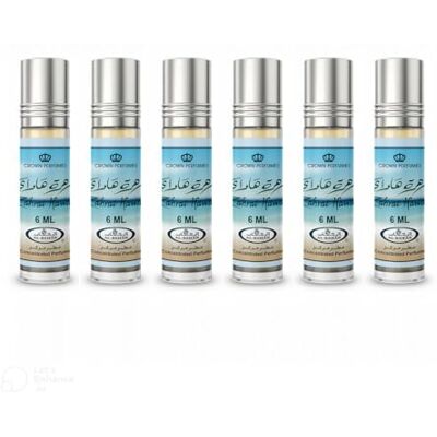Al Rehab Business Square Pack de 6 Musc Parfum Zahrat Hawaii 6ml 100% Huile - Publicité Al Rehab Business Square Pack de 6 Musc Parfum Zahrat Hawaii 6ml 100% Huile - Publicité