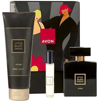 Avon Little Black Dress Coffret cadeau avec eau de toilette 50 ml et lotion pour le corps 125 ml - Publicité Avon Little Black Dress Coffret cadeau avec eau de toilette 50 ml et lotion pour le corps 125 ml - Publicité