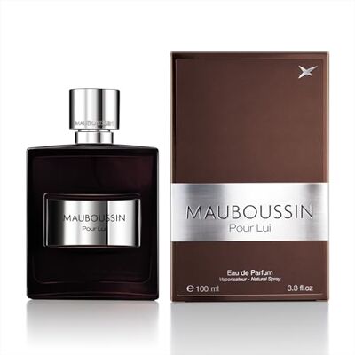 Mauboussin Pour Lui 100ml Eau de Parfum Homme Senteur Fougère & Moderne - Publicité Mauboussin Pour Lui 100ml Eau de Parfum Homme Senteur Fougère & Moderne - Publicité