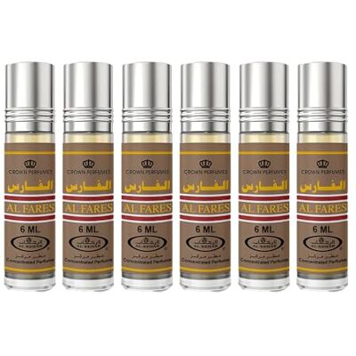Al Rehab Lot de Parfums AL FARES Attar Authentique Sans Alcool Halal 6 ml 100% Huile de Qualité Supérieure - Publicité Al Rehab Lot de Parfums AL FARES Attar Authentique Sans Alcool Halal 6 ml 100% Huile de Qualité Supérieure - Publicité