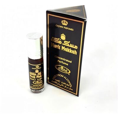 Al Rehab Huile de Parfum MUSK MAKKAH 6 ml – Musc Oriental Boisé Ambré Oud Sans Alcool – Parfum Concentré pour Homme et Femme - Publicité Al Rehab Huile de Parfum MUSK MAKKAH 6 ml – Musc Oriental Boisé Ambré Oud Sans Alcool – Parfum Concentré pour Homme et Femme - Publicité