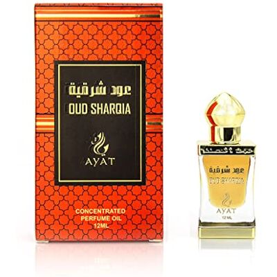 Ayat Perfumes - Oud Sharqia - Unisexe - 12ml - Huile de parfum - Publicité Ayat Perfumes - Oud Sharqia - Unisexe - 12ml - Huile de parfum - Publicité