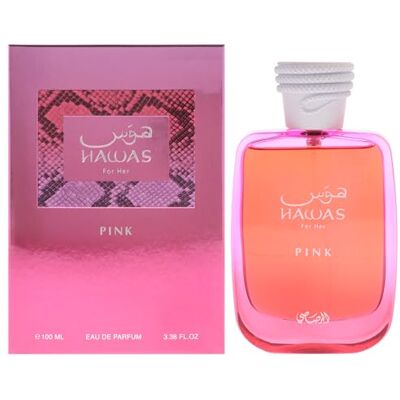 RASASI Hawas Collection Hawas Pink by for Women 3.38 oz EDP Spray - Publicité RASASI Hawas Collection Hawas Pink by for Women 3.38 oz EDP Spray - Publicité