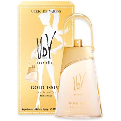 Ulric de Varens Gold Issime Femme - Parfum - Publicité Ulric de Varens Gold Issime Femme - Parfum - Publicité