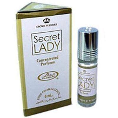 Al Rehab Moschus Secret Lady Parfum 100% huile 6 ml - Publicité Al Rehab Moschus Secret Lady Parfum 100% huile 6 ml - Publicité