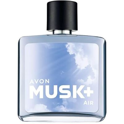 Avon Musk Air Eau de Toilette Homme Bois de Santal/Gingembre - Publicité Avon Musk Air Eau de Toilette Homme Bois de Santal/Gingembre - Publicité