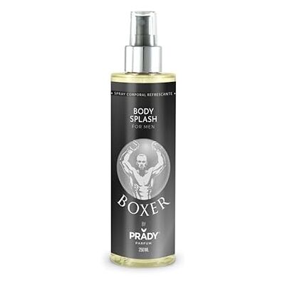 PRADY Body Splash Boxer Mixte 250ml Énergie et Fraîcheur - Publicité PRADY Body Splash Boxer Mixte 250ml Énergie et Fraîcheur - Publicité