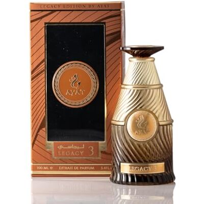 Ayat Perfumes - Legacy3 - 100ml - Exotic - Eau de Parfum - Publicité Ayat Perfumes - Legacy3 - 100ml - Exotic - Eau de Parfum - Publicité