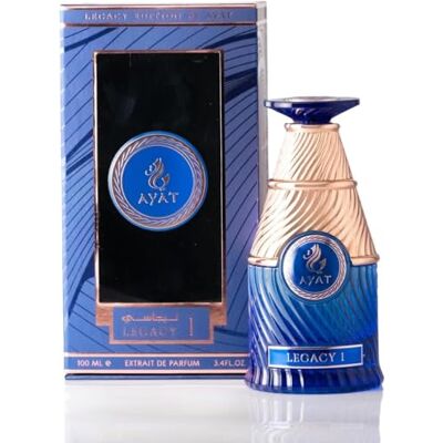 Ayat Perfumes - Legacy 1 - Citron - Abricot - Eau de Parfum - Publicité Ayat Perfumes - Legacy 1 - Citron - Abricot - Eau de Parfum - Publicité