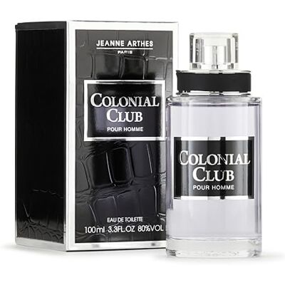 Jeanne Arthes Eau de Parfum Homme Colonial Club Floral Lavande et Cédar Fabriqué en France à Grasse Cadeau homme 100 ml - Publicité Jeanne Arthes Eau de Parfum Homme Colonial Club Floral Lavande et Cédar Fabriqué en France à Grasse Cadeau homme 100 ml - Publicité