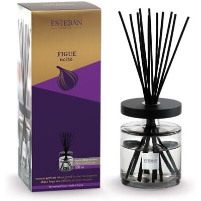 Esteban Bouquet parfumé Ellipse Figue Noire 500 ML - Publicité Esteban Bouquet parfumé Ellipse Figue Noire 500 ML - Publicité