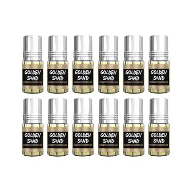 Al Rehab Pack de 12 Musc Parfum Golden Sand 3ml 100% Huile - Publicité Al Rehab Pack de 12 Musc Parfum Golden Sand 3ml 100% Huile - Publicité