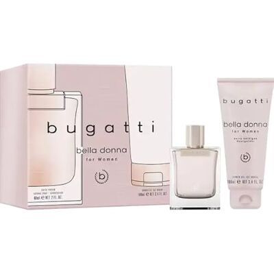 Coffret Cadeau Bugatti Bella Donna Eau de Parfum - Parfum pour Femmes - Publicité Coffret Cadeau Bugatti Bella Donna Eau de Parfum - Parfum pour Femmes - Publicité