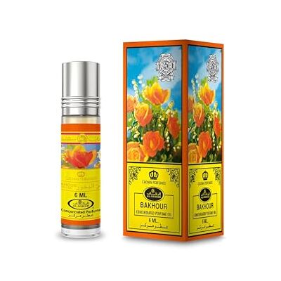 Al Rehab Huile Parfumée BAKHOUR 6 ml Sans Alcool Floral Fruité Vanillé – Huile de Parfum Musc Oriental Bakhoor pour Femme et Homme - Publicité Al Rehab Huile Parfumée BAKHOUR 6 ml Sans Alcool Floral Fruité Vanillé – Huile de Parfum Musc Oriental Bakhoor pour Femme et Homme - Publicité