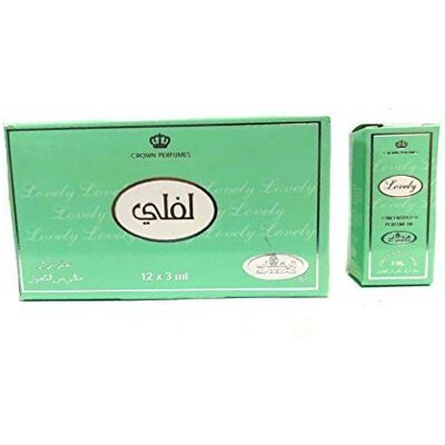 Al Rehab Pack de 12 Musc Parfum Lovely 3ml 100% Huile + 1 Bakhoor AL-ZAHRA Gratuit - Publicité Al Rehab Pack de 12 Musc Parfum Lovely 3ml 100% Huile + 1 Bakhoor AL-ZAHRA Gratuit - Publicité