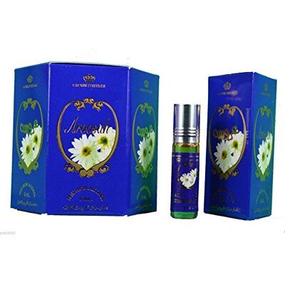 Al Rehab Al-Rehab Aroosah Lot de 6 flacons d'huile parfumée 6 ml - Publicité Al Rehab Al-Rehab Aroosah Lot de 6 flacons d'huile parfumée 6 ml - Publicité