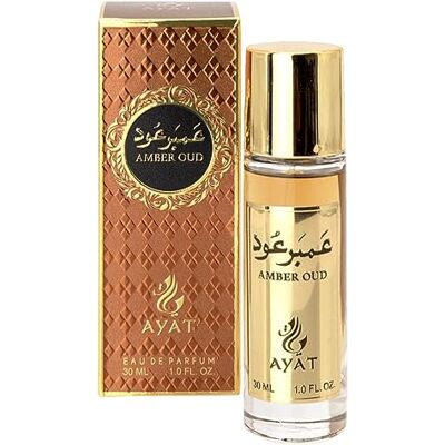 AYAT PARFUMES - AMBER OUD - 30ml - EDP - Perfume - Publicité AYAT PARFUMES - AMBER OUD - 30ml - EDP - Perfume - Publicité