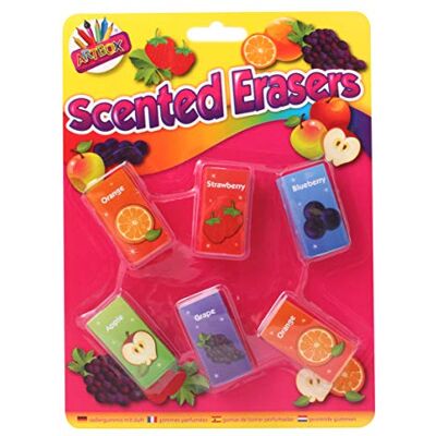ART Gommes à Parfum Fruité, 6 Parfums Différents, Pack 6, Par - Publicité ART Gommes à Parfum Fruité, 6 Parfums Différents, Pack 6, Par - Publicité