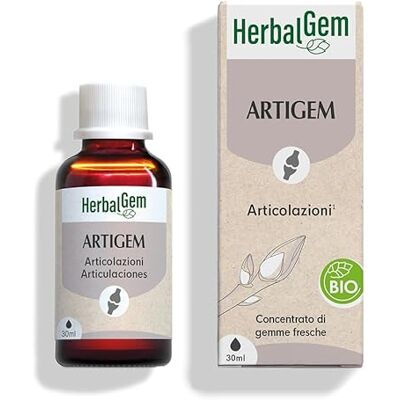 Herbalgem Italia Srl Herbalgem Artigem Liquide pour Articulations - Complément alimentaire - Publicité Herbalgem Italia Srl Herbalgem Artigem Liquide pour Articulations - Complément alimentaire - Publicité