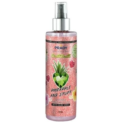 PRADY Body & Hair Shimmer Mist Ananas et Autres Mixte 250ml Éclat et Fraîcheur - Publicité PRADY Body & Hair Shimmer Mist Ananas et Autres Mixte 250ml Éclat et Fraîcheur - Publicité